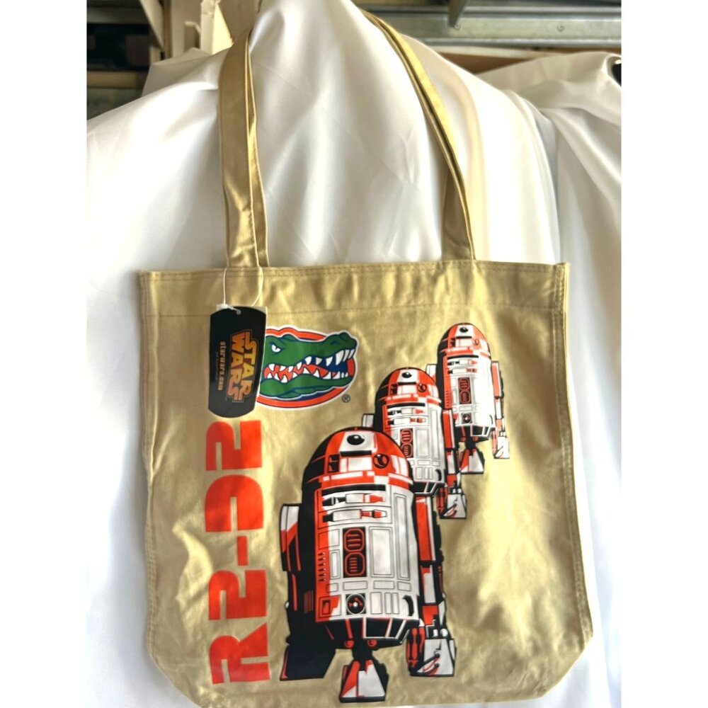 Star Wars R2D2 Reusable bag University of Florida Gators Printed Canvas Bag